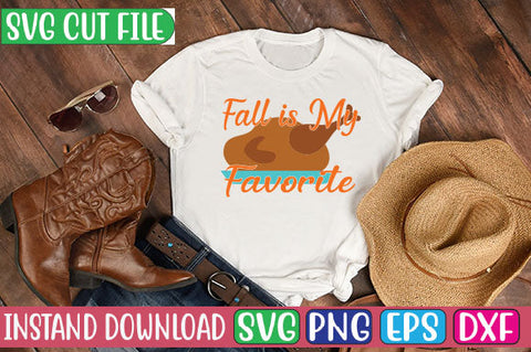 Fall is My Favorite SVG Cut File SVGs, Quotes and Sayings, Food & Drink, Holiday,On Sale, SVG Studio Innate 