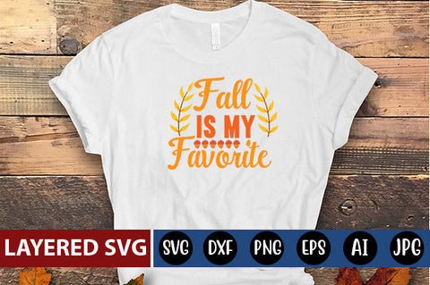 fall is my favorite SVG cute file SVG Blessedprint 