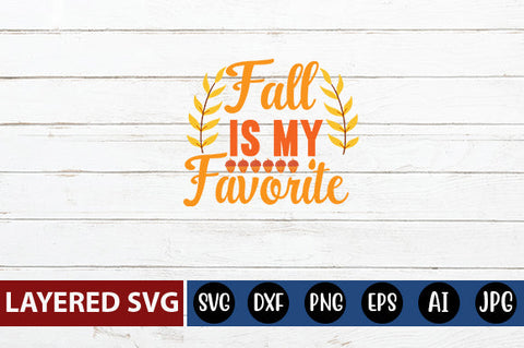 fall is my favorite SVG cute file SVG Blessedprint 