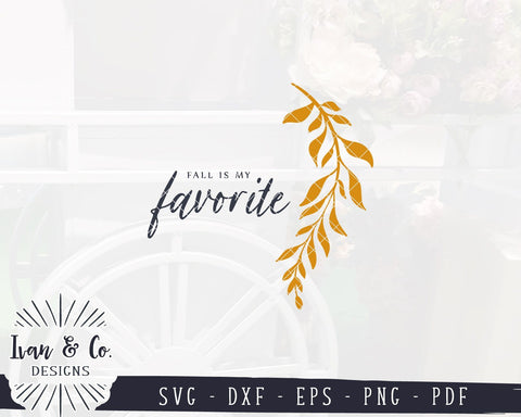 Fall is My Favorite SVG Files | Fall SVG | Autumn SVG | Wood Sign SVG | Commercial Use | Cricut | Silhouette | Digital Cut Files (1052835832) SVG Ivan & Co. Designs 