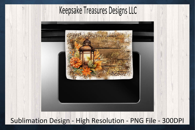 Fall Lantern Background PNG, Fall Sublimation Backgrounds, Rustic Wood ...