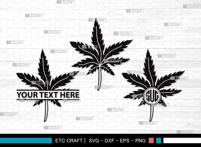 Fall Leaf Monogram SVG | Fall Leaves Svg | Autumn Leaf Svg | Thanksgiving SVG | Fall Leaf Clipart SVG ETC Craft 