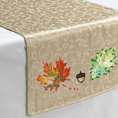 Fall Leaves and Acorn Applique Embroidery Set Embroidery/Applique Designed by Geeks 