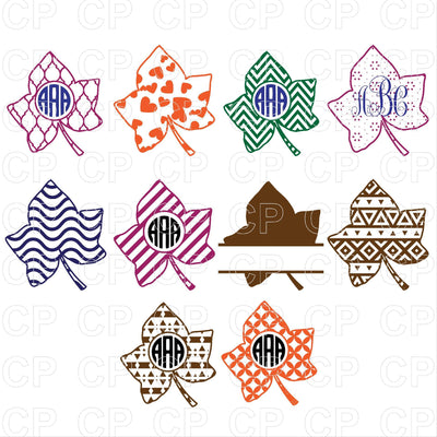 Fall Leaves SVG Bundle SVG cutperfectstudio