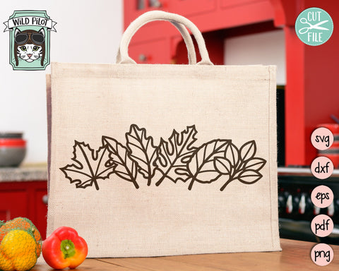 Fall Leaves SVG Files, Autumn svg file, Fall leaf bundle svg, Autumn Leaves svg, Leaf cut file, Leaf wreath svg, Leaf Border svg, Leaf Frame svg SVG Wild Pilot 