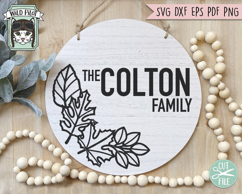 Fall Leaves SVG Files, Autumn svg file, Fall leaf bundle svg, Autumn Leaves svg, Leaf cut file, Leaf wreath svg, Leaf Border svg, Leaf Frame svg SVG Wild Pilot 