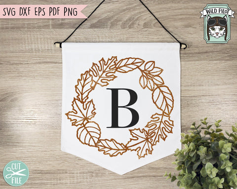 Fall Leaves SVG Files, Autumn svg file, Fall leaf bundle svg, Autumn Leaves svg, Leaf cut file, Leaf wreath svg, Leaf Border svg, Leaf Frame svg SVG Wild Pilot 