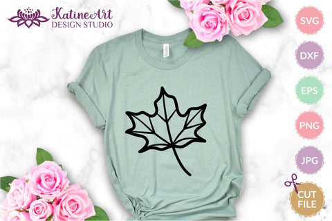 Fall Leaves svg Leaf Svg Leaves Svg Fall svg Autumn Leaves Clipart bundle. Jpg, png, eps, dxf, svg cut file. SVG KatineArt 