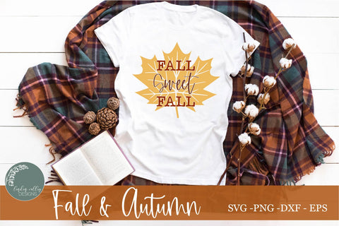Fall Leaves SVG|Fall Sweet Fall SVG SVG Linden Valley Designs 