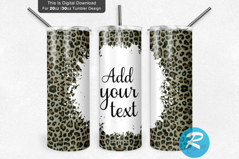 Fall Leopard 20 oz / 30 oz Tumbler PNG Sublimation Regulrcrative 
