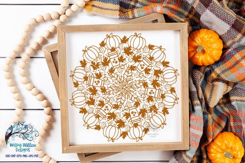 Fall Mandala Bundle SVG Wispy Willow Designs 