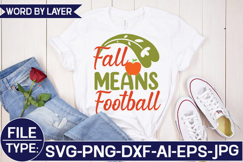 Fall Means Football SVG Cut File SVG Studio Innate 