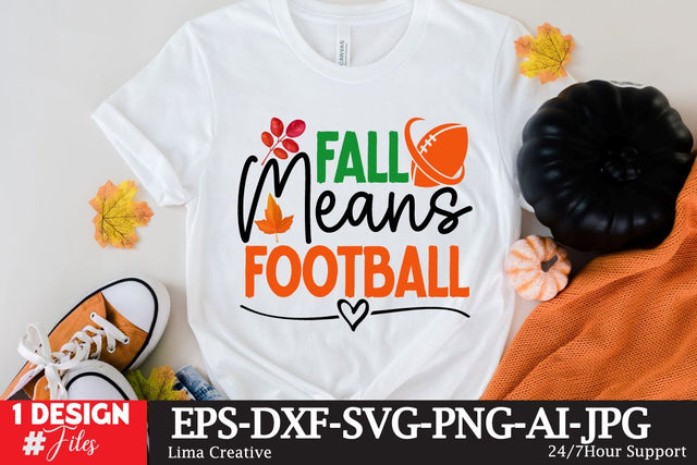 Fall Means Football SVG Cute File , autumn quotes,Autumn SVG Design, Autumn Retro T-shirt Design,Autumn Illustration ,Autumn SVG Qoutes,Autumn Sublimation PNG SVG Insomnia Std 