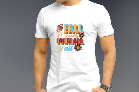Fall Means Football Y’all Sublimation SVGArt 
