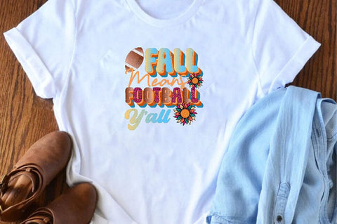 Fall Means Football Y’all Sublimation SVGArt 