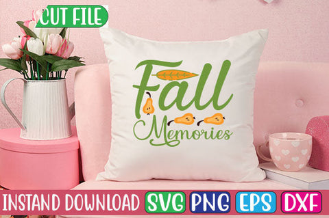 Fall Memories SVG Cut File SVGs, Quotes and Sayings, Food & Drink, Holiday,On Sale, SVG Studio Innate 