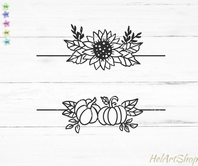Fall monogram svg SVG _HelArtShop_ 