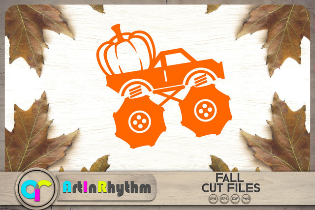 Fall Monster truck SVG SVG Artinrhythm shop 
