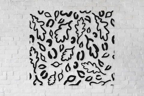 Fall Oak Leaves Tumbler Wrap Sublimation Transparent PNG Sublimation LaBelezoka 