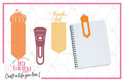 Fall Planner Clips So Fontsy Design Shop 