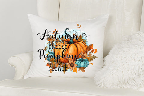 Fall PNG - Autumn Breeze Pumpkins Please Sublimation CraftLabSVG 