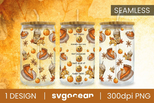 Fall Png | PNG | 16 Oz Libbey Glass Sublimation SvgOcean 