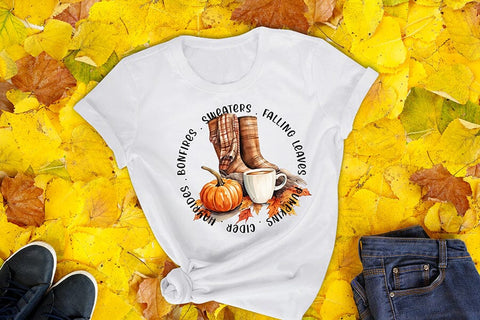 Fall PNG Sublimation Design Sublimation CraftLabSVG 