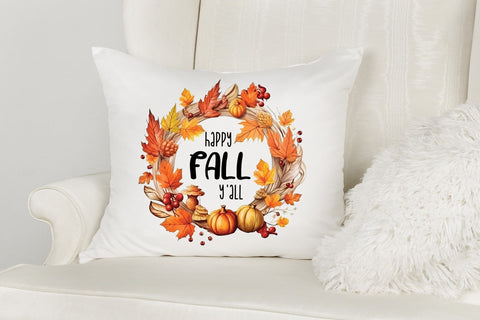 Fall PNG Sublimation | Happy Fall Y'all Sublimation CraftLabSVG 