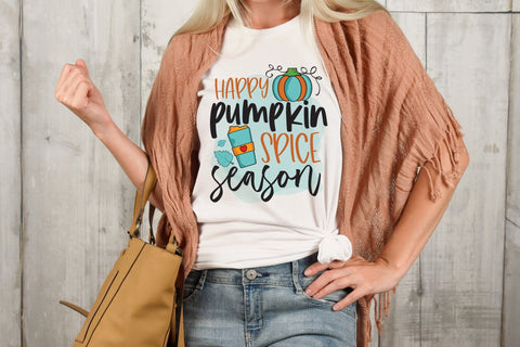 Fall PNG Sublimation | Happy Pumpkin Spice Season Sublimation CraftLabSVG 