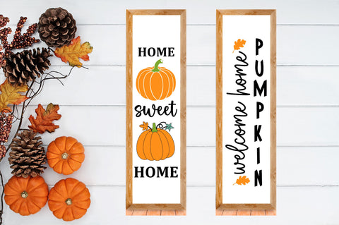 Fall Porch Sign SVG Bundle SVG Regulrcrative 
