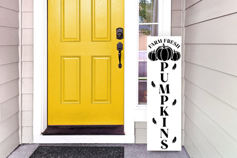 Fall Porch Sign SVG, Farm Fresh Pumpkins SVG CraftLabSVG 