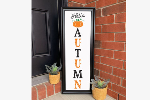 Fall Porch Sign SVG - Hello Autumn SVG SVG CraftLabSVG 