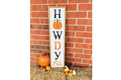 Fall Porch Sign SVG | Howdy Fall Cut File SVG CraftLabSVG 