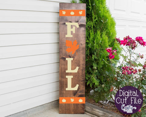 Fall Porch Sign Svg SVG Crafty Mama Studios 