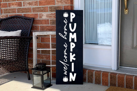 Fall Porch Sign SVG, Welcome Home Pumpkin SVG CraftLabSVG 