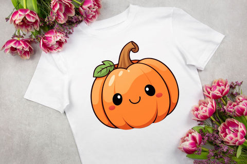 Fall Pumpkin Clipart Bundle Sublimation Regulrcrative 