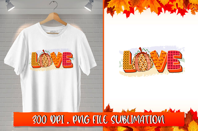 Fall, Pumpkin Love Sublimation SVG Shetara Begum 