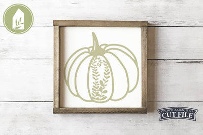 Fall Pumpkin Sign | Autumn SVG SVG LilleJuniper 