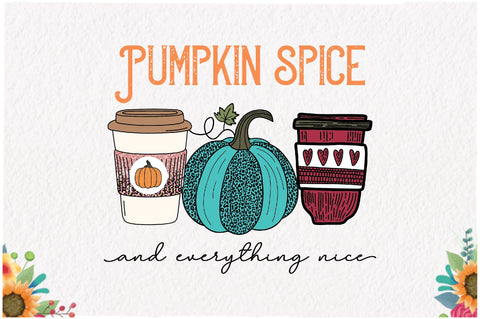 Fall Pumpkin Spice Sublimation Sublimation Jagonath Roy 