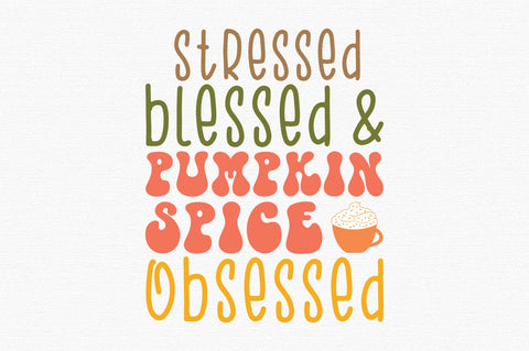 Fall Pumpkin Spice SVG Design SVG designartist 