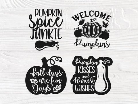 Fall Pumpkin SVG Bundle, Autumn Svg, Halloween Svg SVG TonisArtStudio 