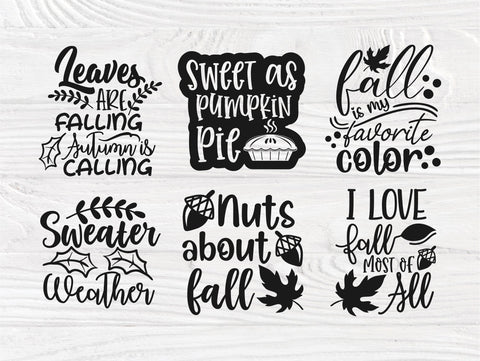 Fall Pumpkin SVG Bundle, Autumn Svg, Halloween Svg SVG TonisArtStudio 