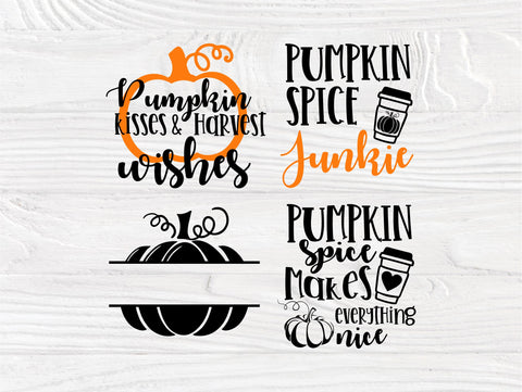 Fall pumpkin SVG | Fall svg | Bundle cut files | Pumpkin quotes svg | Cut file for cricut and cameo silhouette | Autumn svg | Pampkins svg SVG TonisArtStudio 