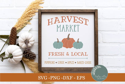 Fall Pumpkin SVG|Harvest Market SVG SVG Linden Valley Designs 