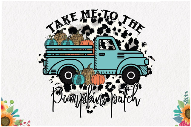 Fall Pumpkin Truck Sublimation Sublimation Jagonath Roy 