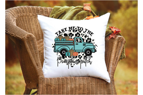 Fall Pumpkin Truck Sublimation Sublimation Jagonath Roy 