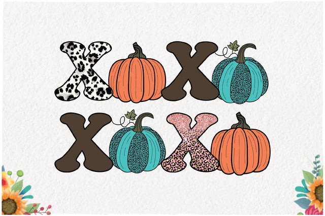 Fall Pumpkin XOXO Sublimation Sublimation Jagonath Roy 