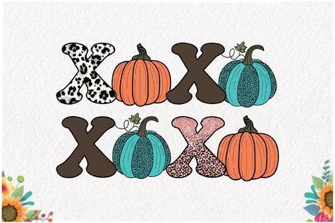 Fall Pumpkin XOXO Sublimation Sublimation Jagonath Roy 