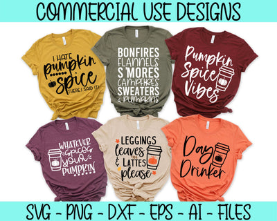 Fall Quote Bundle - Autumn Bundle SVG She Shed Craft Store 