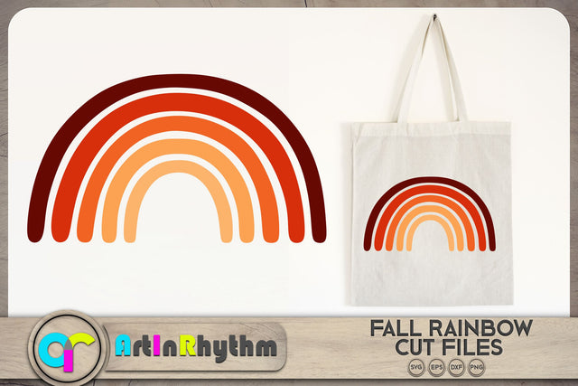 Fall rainbow SVG / Autumn rainbow SVG SVG Artinrhythm shop 